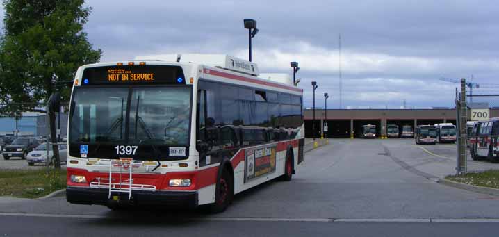 Toronto Transit Commission Orion VII BAe hybrid 1397